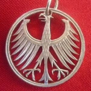 Águila alemana en plata